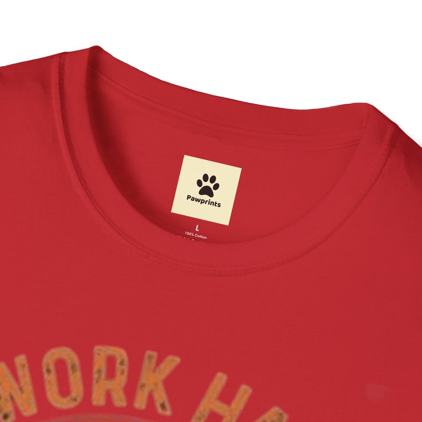 I Work Hard Dog Lover T-Shirt - Unisex Softstyle Tee, Perfect Gift for Pet Owners