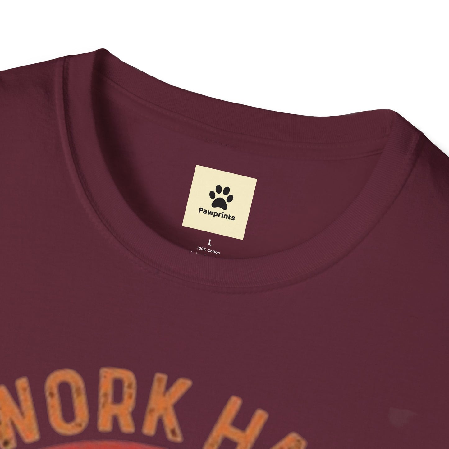 I Work Hard Dog Lover T-Shirt - Unisex Softstyle Tee, Perfect Gift for Pet Owners