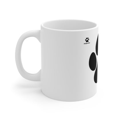 Cute Paw Print Ceramic Mug - Perfect Gift for Pet Lovers
