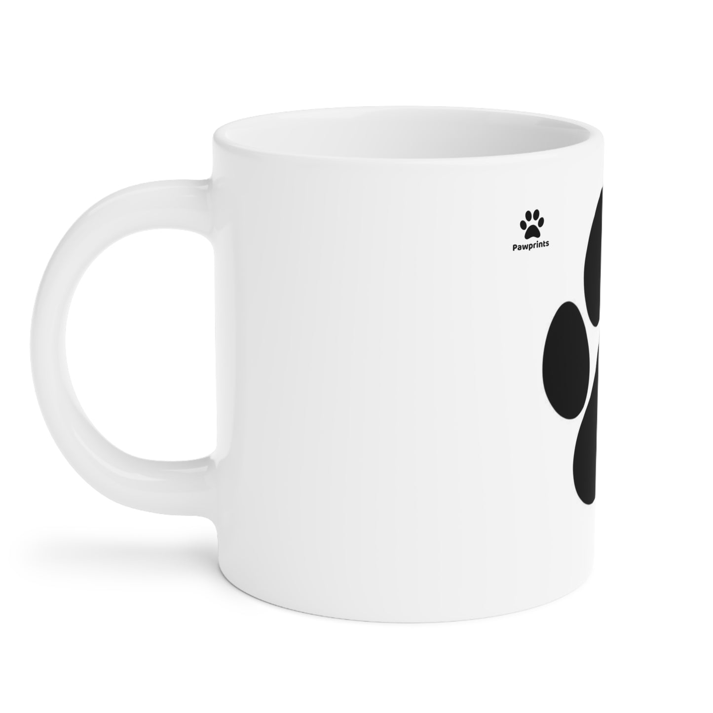 Cute Paw Print Ceramic Mug - Perfect Gift for Pet Lovers