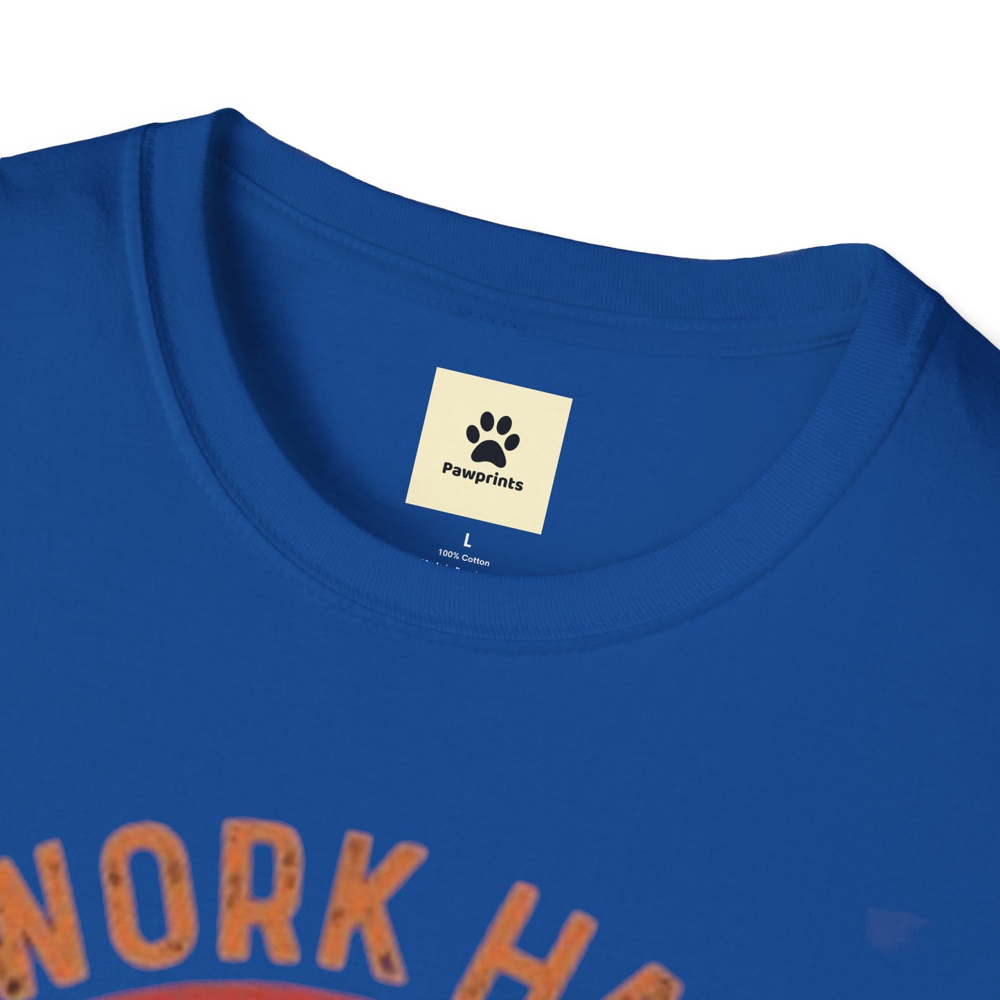 I Work Hard Dog Lover T-Shirt - Unisex Softstyle Tee, Perfect Gift for Pet Owners