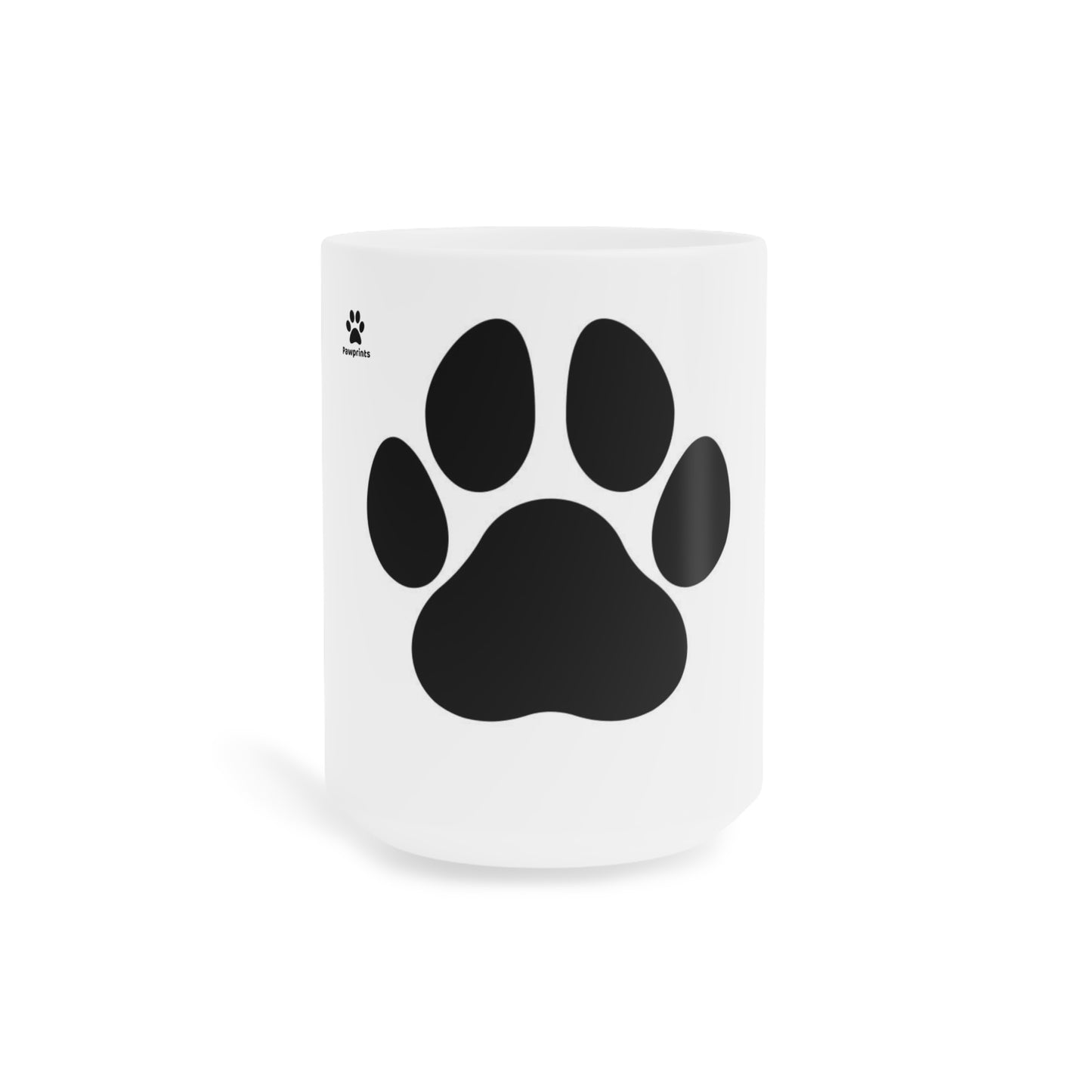 Cute Paw Print Ceramic Mug - Perfect Gift for Pet Lovers