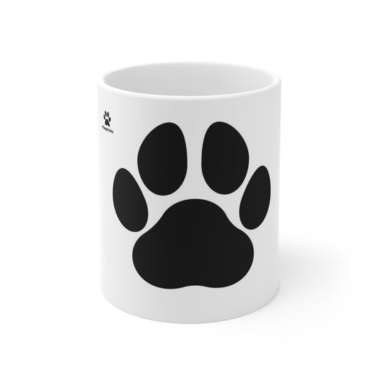 Cute Paw Print Ceramic Mug - Perfect Gift for Pet Lovers