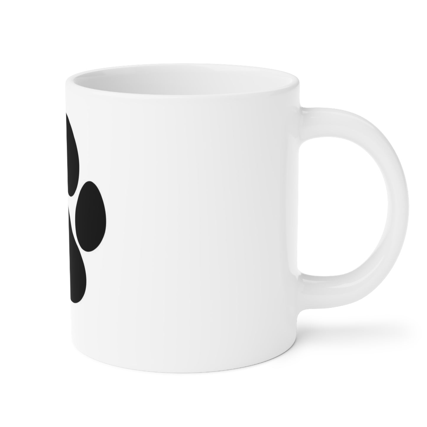 Cute Paw Print Ceramic Mug - Perfect Gift for Pet Lovers
