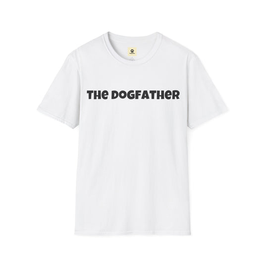 The Dogfather Male Softstyle T-Shirt - Funny Pet Owner Tee
